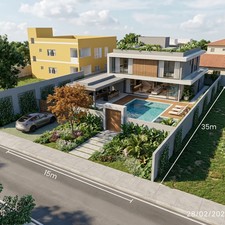 lote plano de 500m2 na Rua Canto do Sabiá Barra do Jacuípe