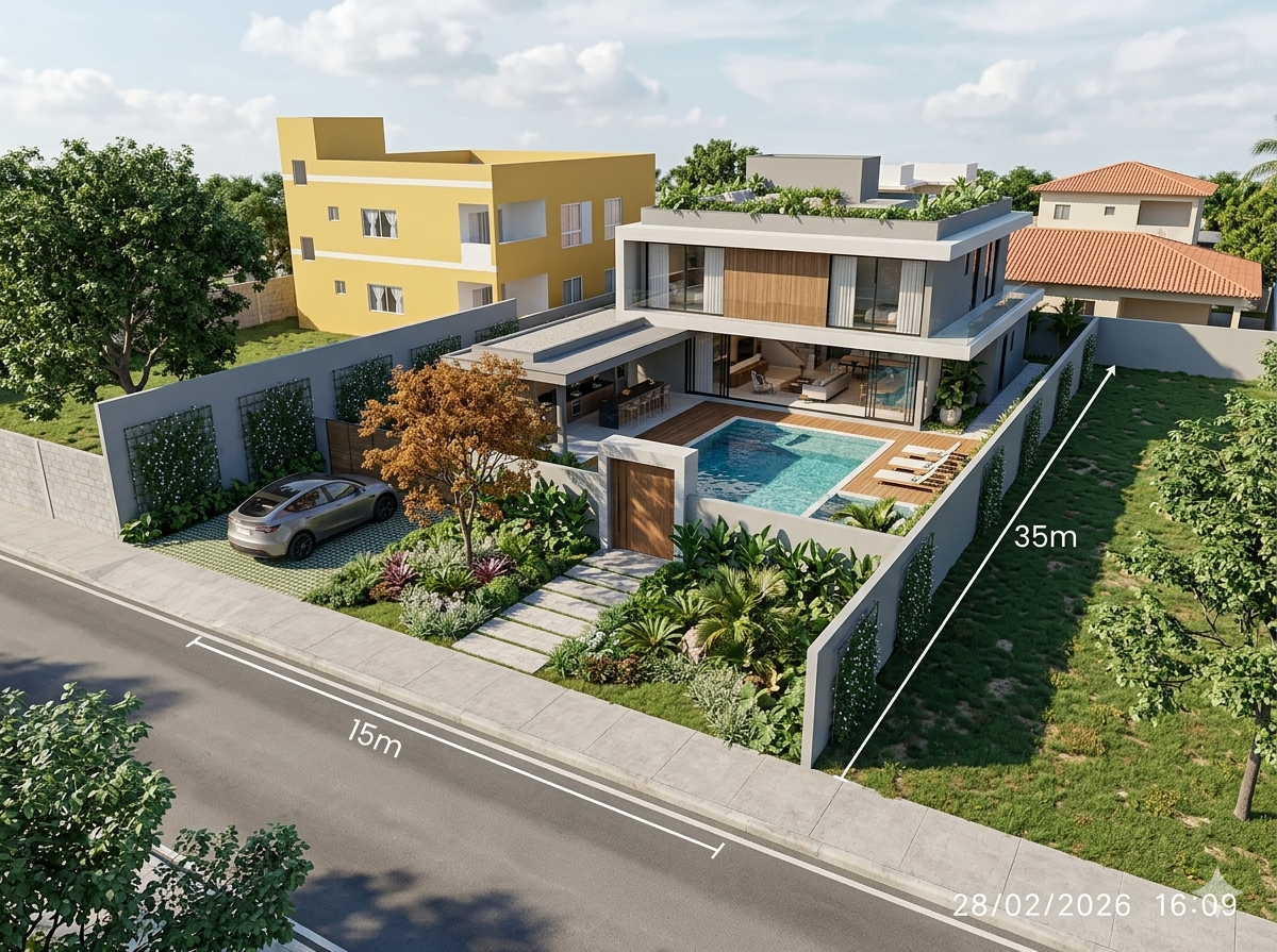 Lote à venda em Barra do Jacuípe (6) lote plano de 500m2 na Rua Canto do Sabiá Barra do Jacuípe