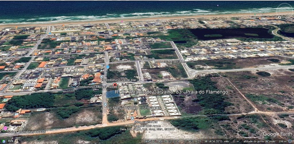 Terreno à venda em Praia do Flamengo: 510m² Plano e Nascente