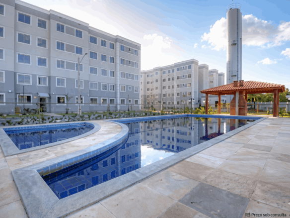 Apartamento 2/4 térreo à venda no Condomínio Parque Sun Palace Abrantes