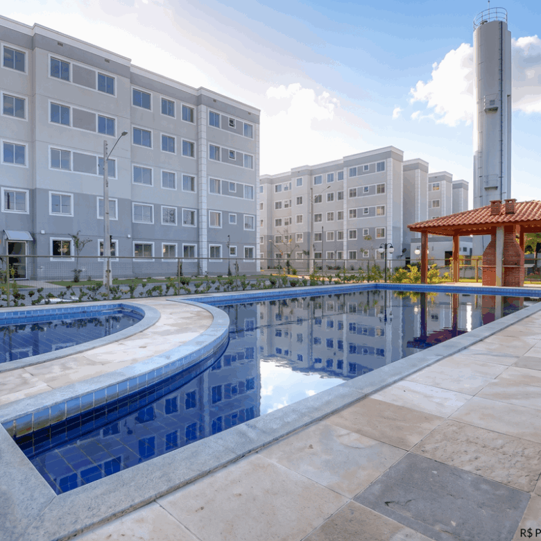 Apartamento 2/4 térreo à venda no Condomínio Parque Sun Palace Abrantes