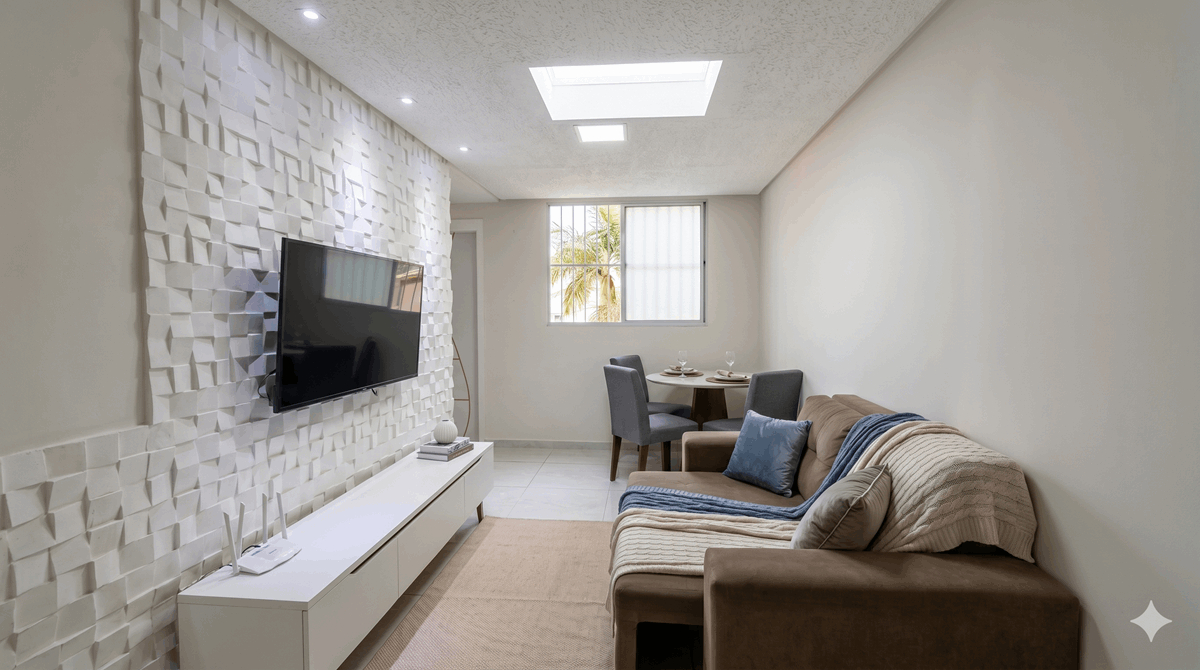 Apartamento à venda com 2 quartos, 1 banheiro, 1 vaga e 40m² no Abrantes, Camaçari (BA) — foto 4 de 8