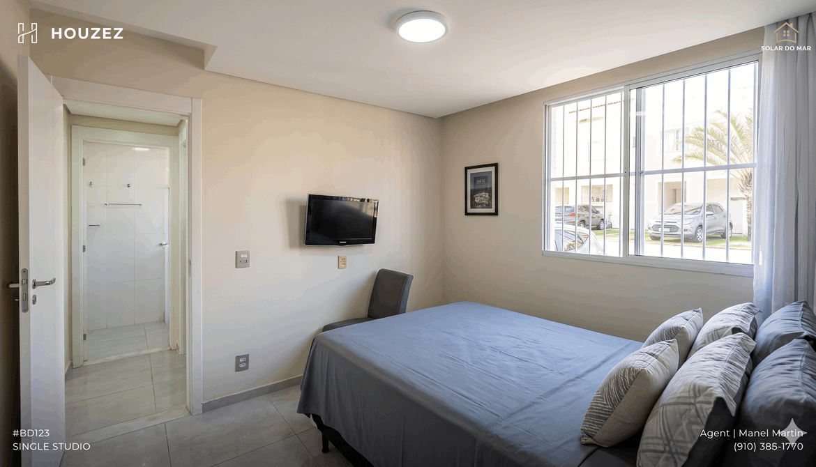 Apartamento 2/4 térreo à venda no Condomínio Parque Sun Palace Abrantes