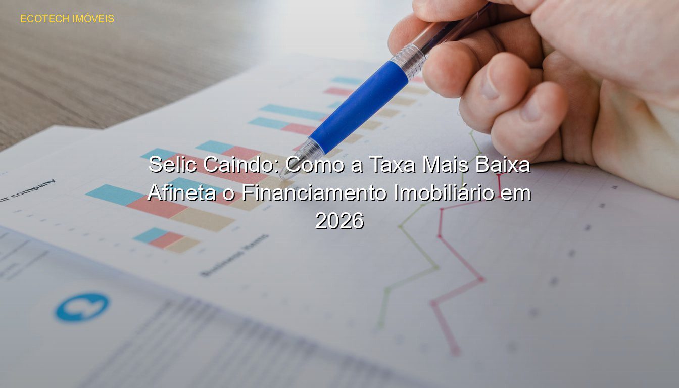 Selic Caindo: Como a Taxa Mais Baixa Afineta o Financiamento Imobiliário em 2026 em %customfield(city)% JP Saraiva Corretor de Imóveis