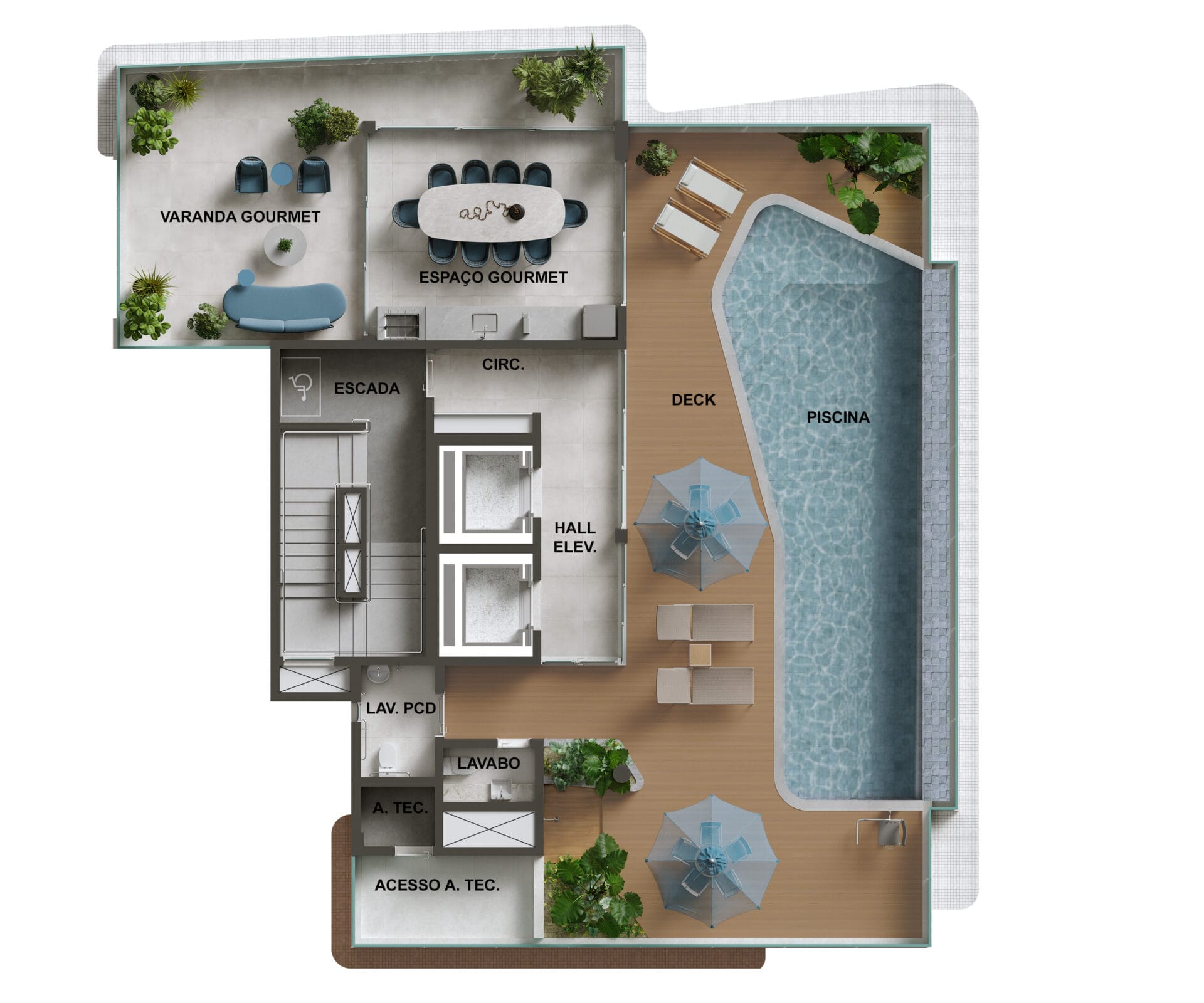Apartamento à venda com 2 quartos, 2 banheiros e 29m² no Patamares, Salvador (BA) — foto 14 de 30