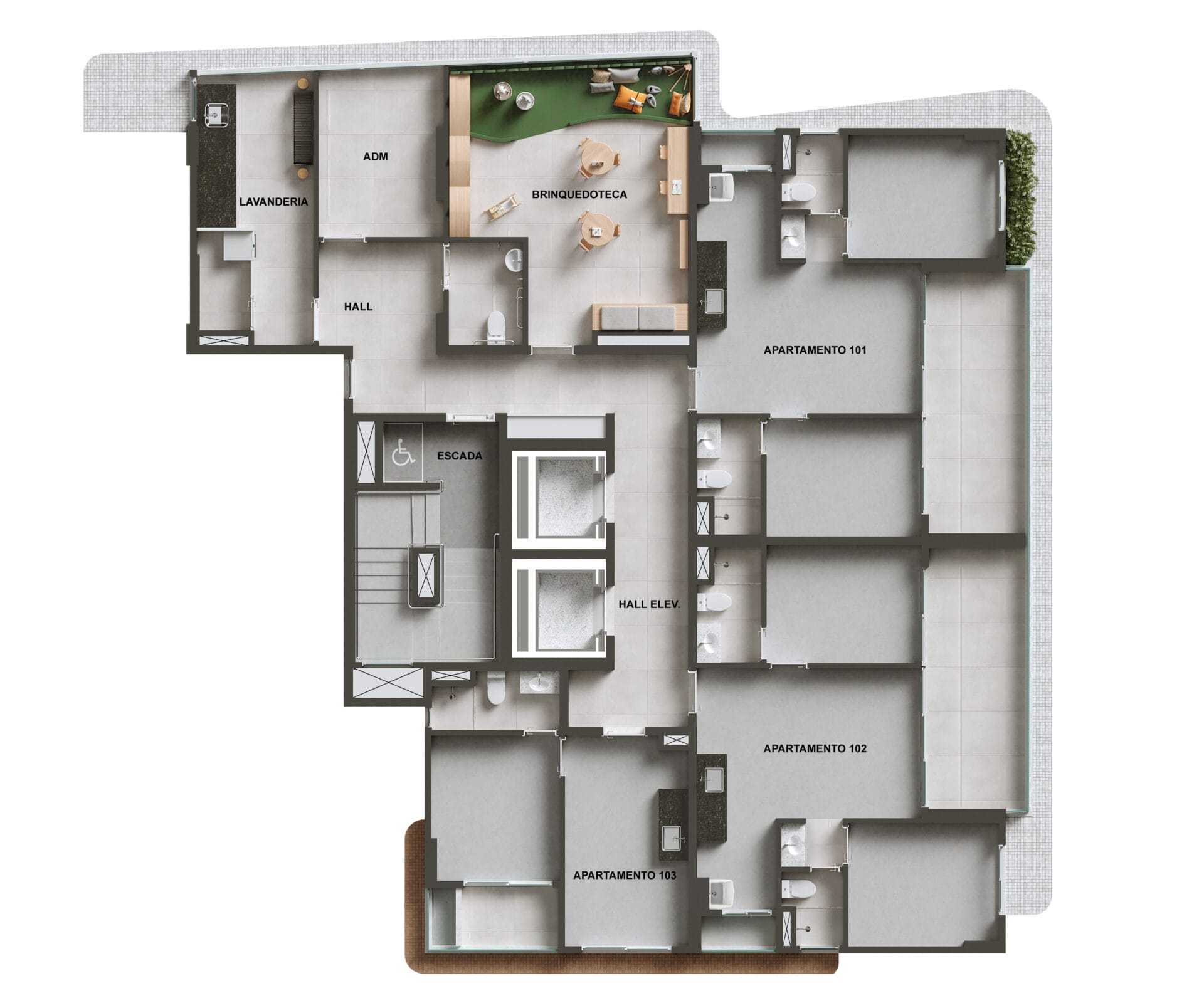 Apartamento à venda com 2 quartos, 2 banheiros e 29m² no Patamares, Salvador (BA) — foto 15 de 30