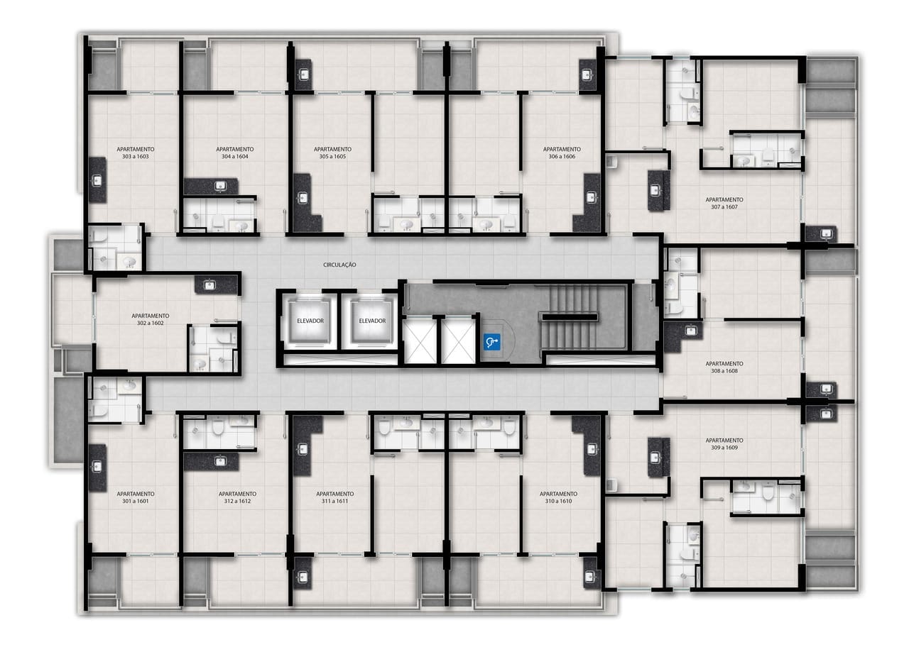 Apartamento à venda com 1 quarto, 1 banheiro e 28m² no Itapuã, Salvador (BA) — foto 28 de 30