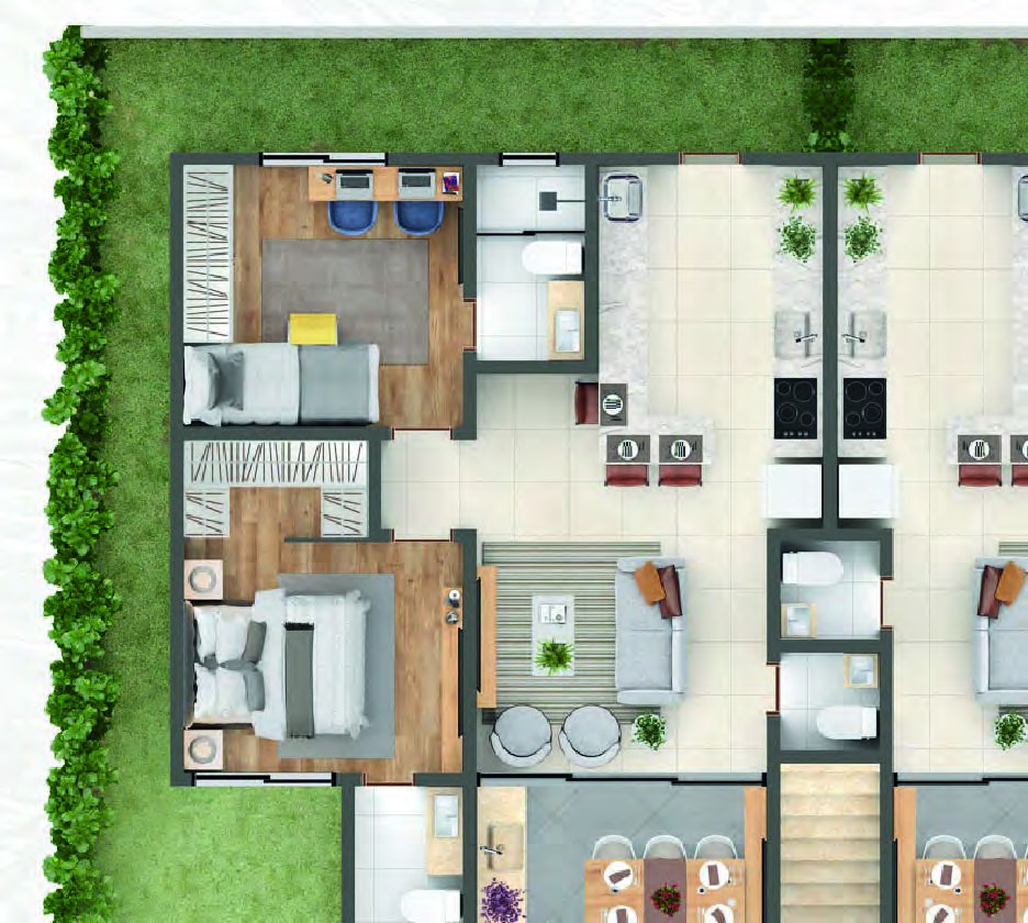 Apartamento à venda com 2 quartos, 2 banheiros, 1 vaga e 65m² no Buraquinho, Lauro de Freitas (BA) — foto 10 de 15