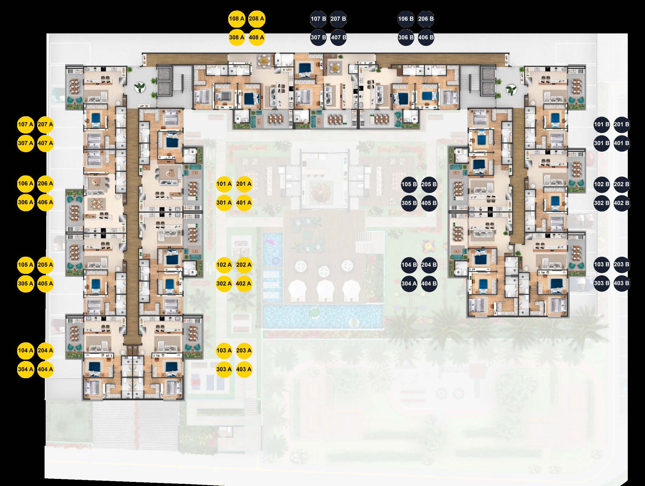Apartamento à venda com 4 quartos, 3 banheiros, 3 vagas e 97m² no Vilas do Atlântico, Lauro de Freitas (BA) — foto 15 de 15