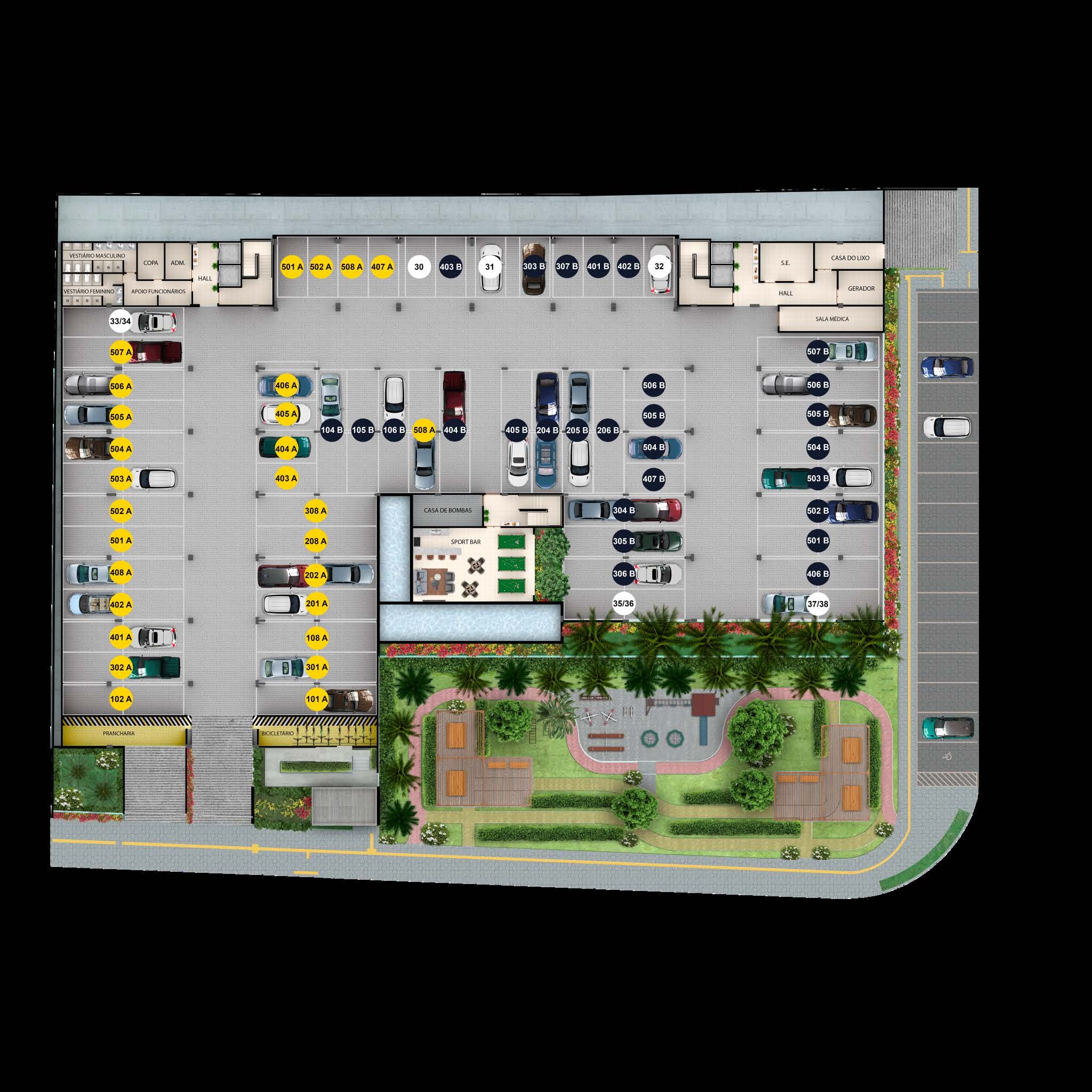 Apartamento à venda com 4 quartos, 3 banheiros, 3 vagas e 97m² no Vilas do Atlântico, Lauro de Freitas (BA) — foto 8 de 15
