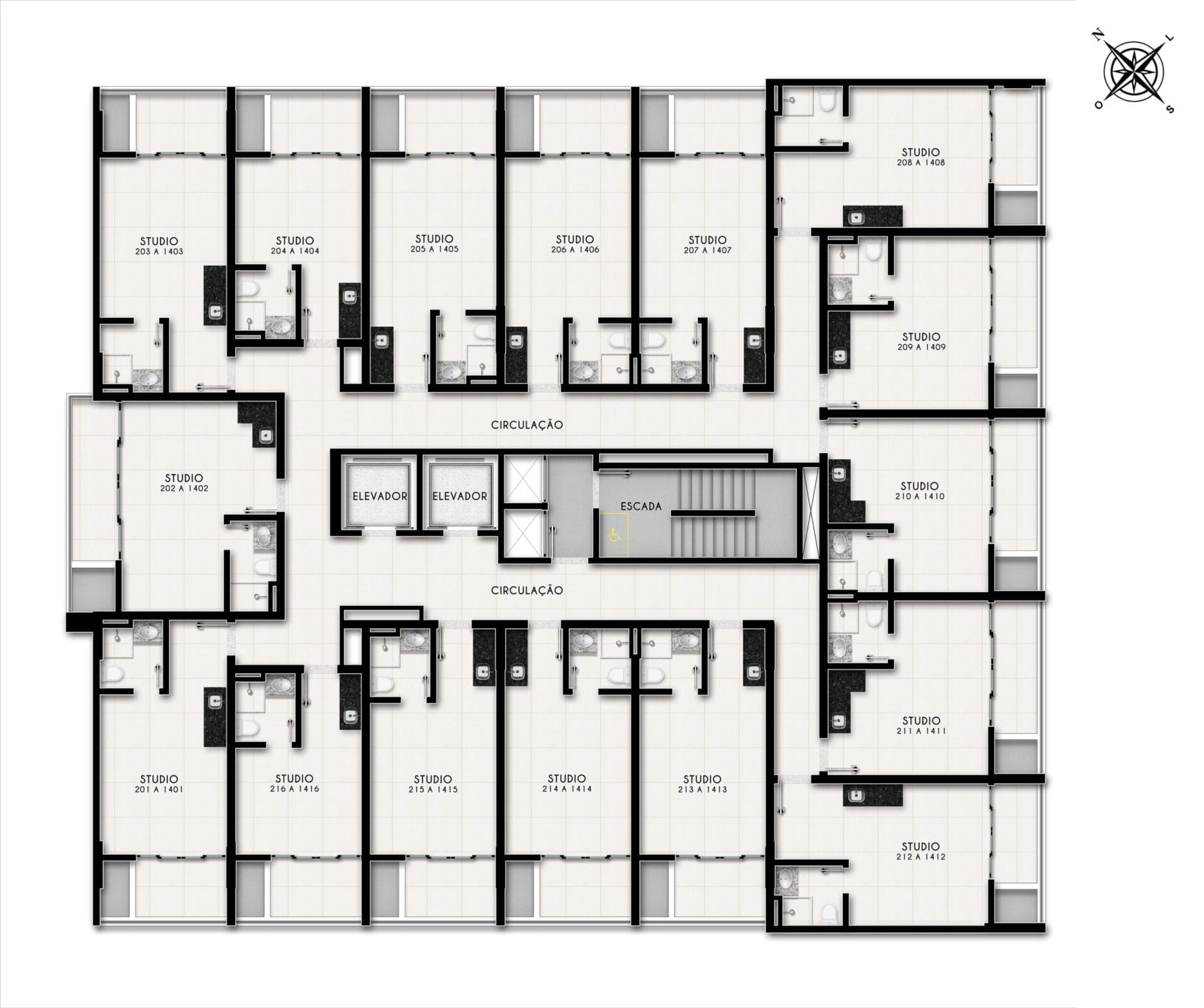 Apartamento, 1 quarto, 30 m² - Foto 24