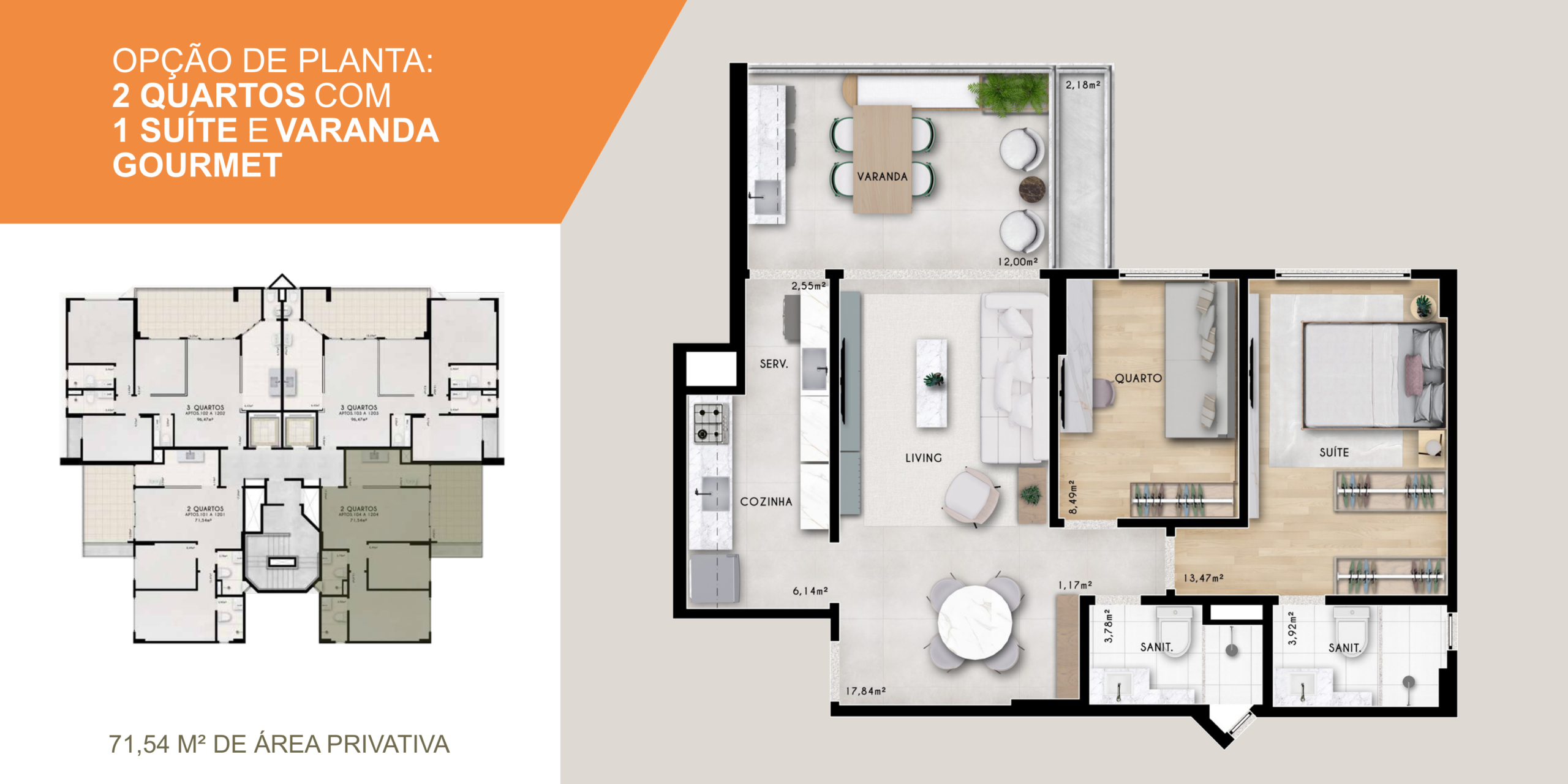 Apartamento à venda com 3 quartos, 2 banheiros, 2 vagas e 72m² no Itaigara, Salvador (BA) — foto 6 de 7