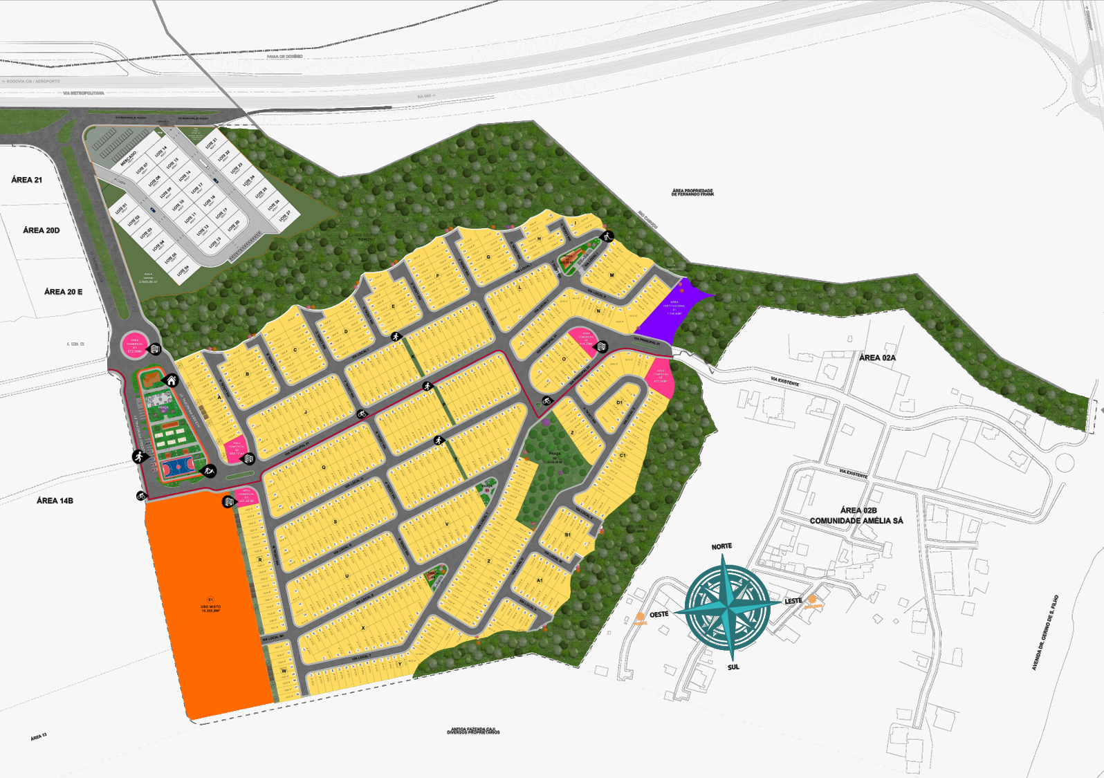 Terreno à venda com 130m² de terreno no Jambeiro, Lauro de Freitas (BA) — foto 9 de 9
